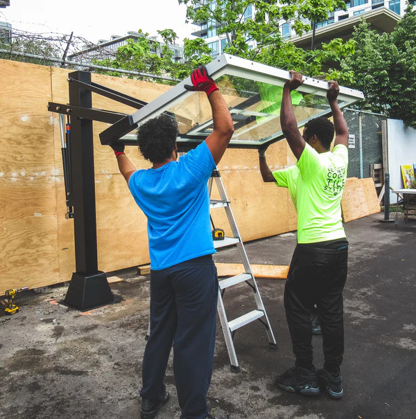 pickleball court construction