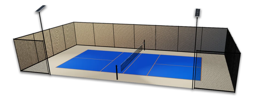pickleball court construction